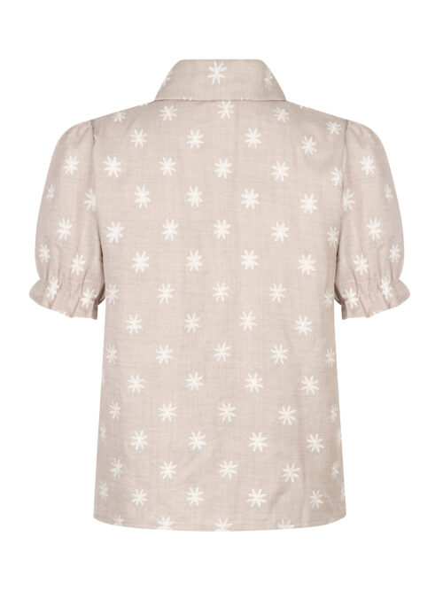 Blouse Vivienne | Beige - Afbeelding 3