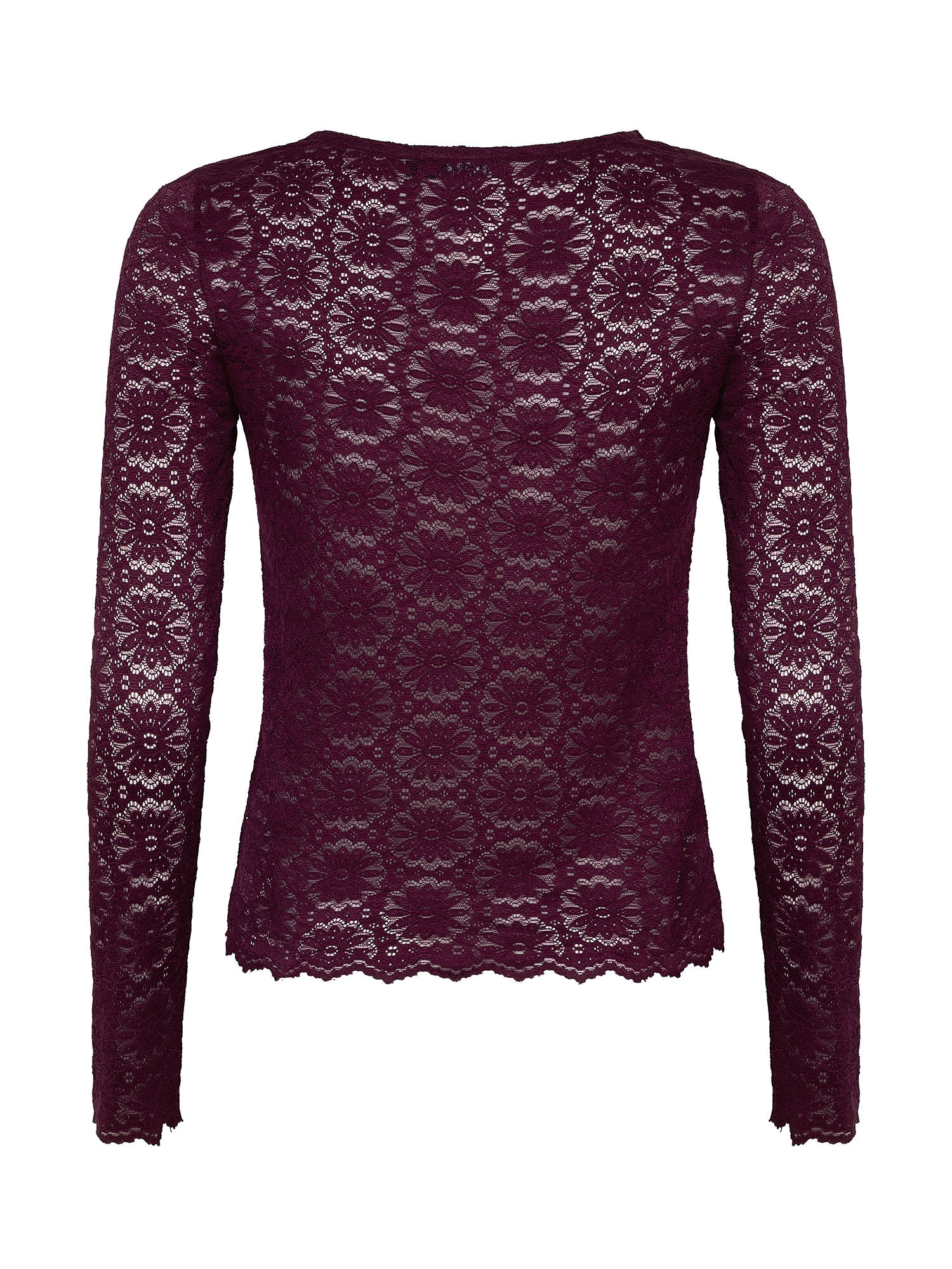 Top Loiza | Aubergine - Afbeelding 2