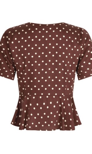 Alternative view of Top Luna | Brown