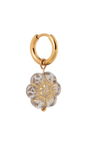 Desert Bloom Hoops Gold