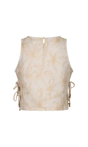 Alternative view of Top Katy | Creme