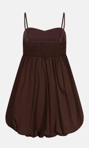 Alternative view of Dress Anneloes | Brown
