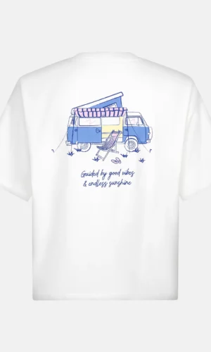 Alternative view of T-shirt Camper | Blue
