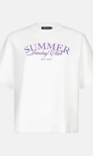 T-shirt Summer Sunday | Purple