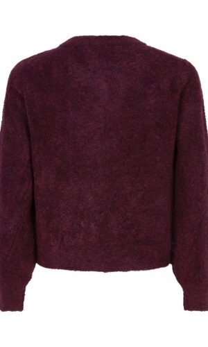 Alternative view of Cardigan Eden | Aubergine