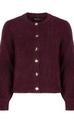 Cardigan Eden | Aubergine