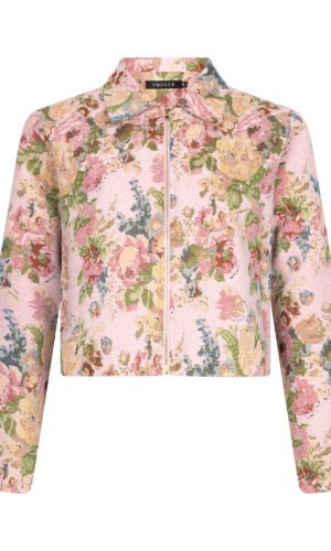 Jacket Calisto | Pink Jacquard
