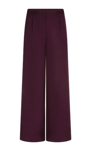 Pants Agatha | Aubergine