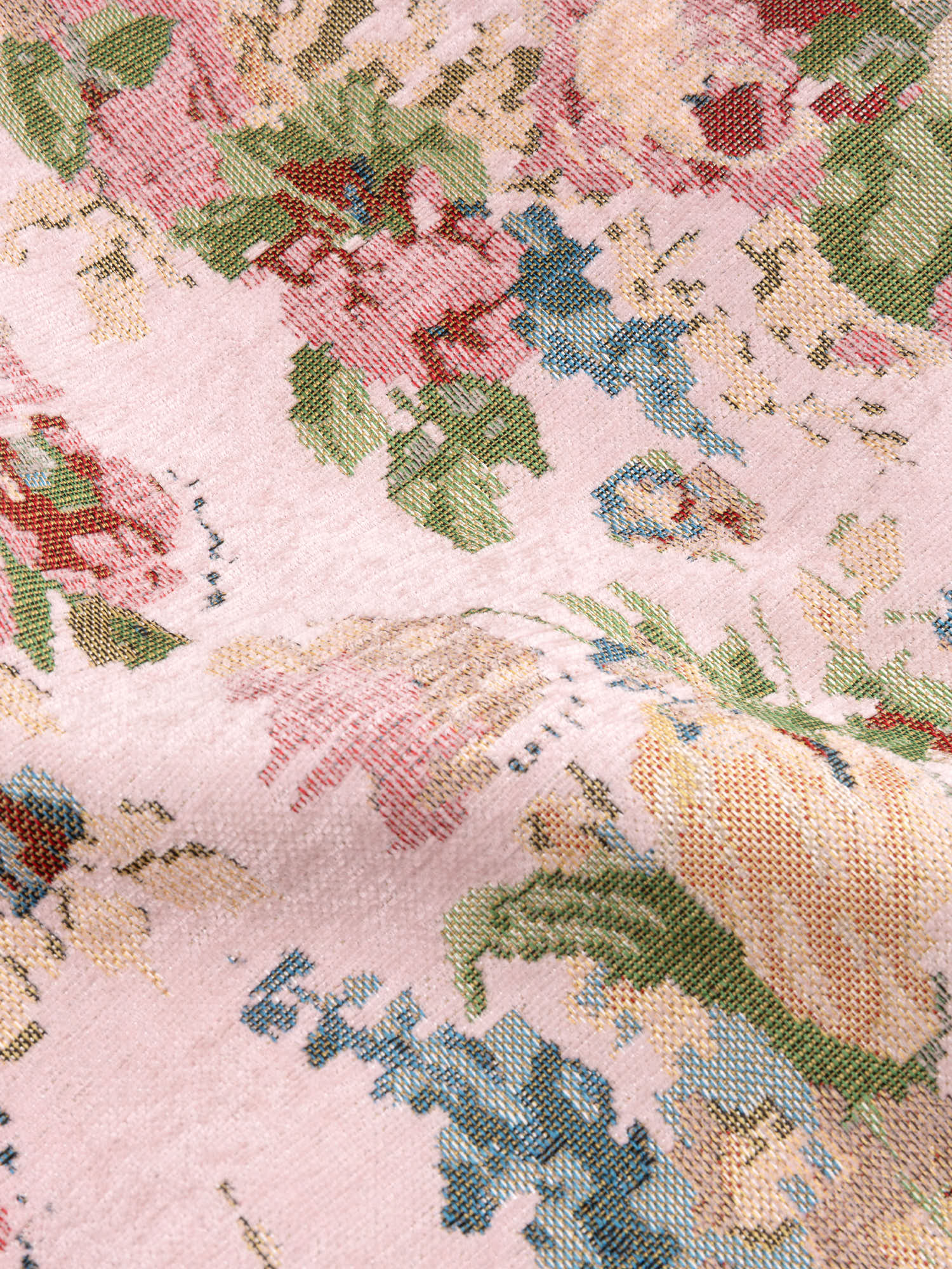 Jacket Calisto | Pink Jacquard - Afbeelding 3
