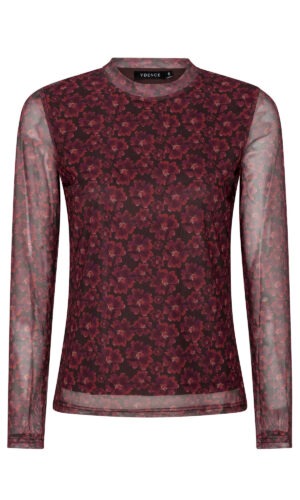 Top Willemijn | Burgundy