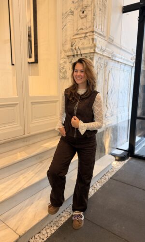 Alternative view of Pants Emy | Brown