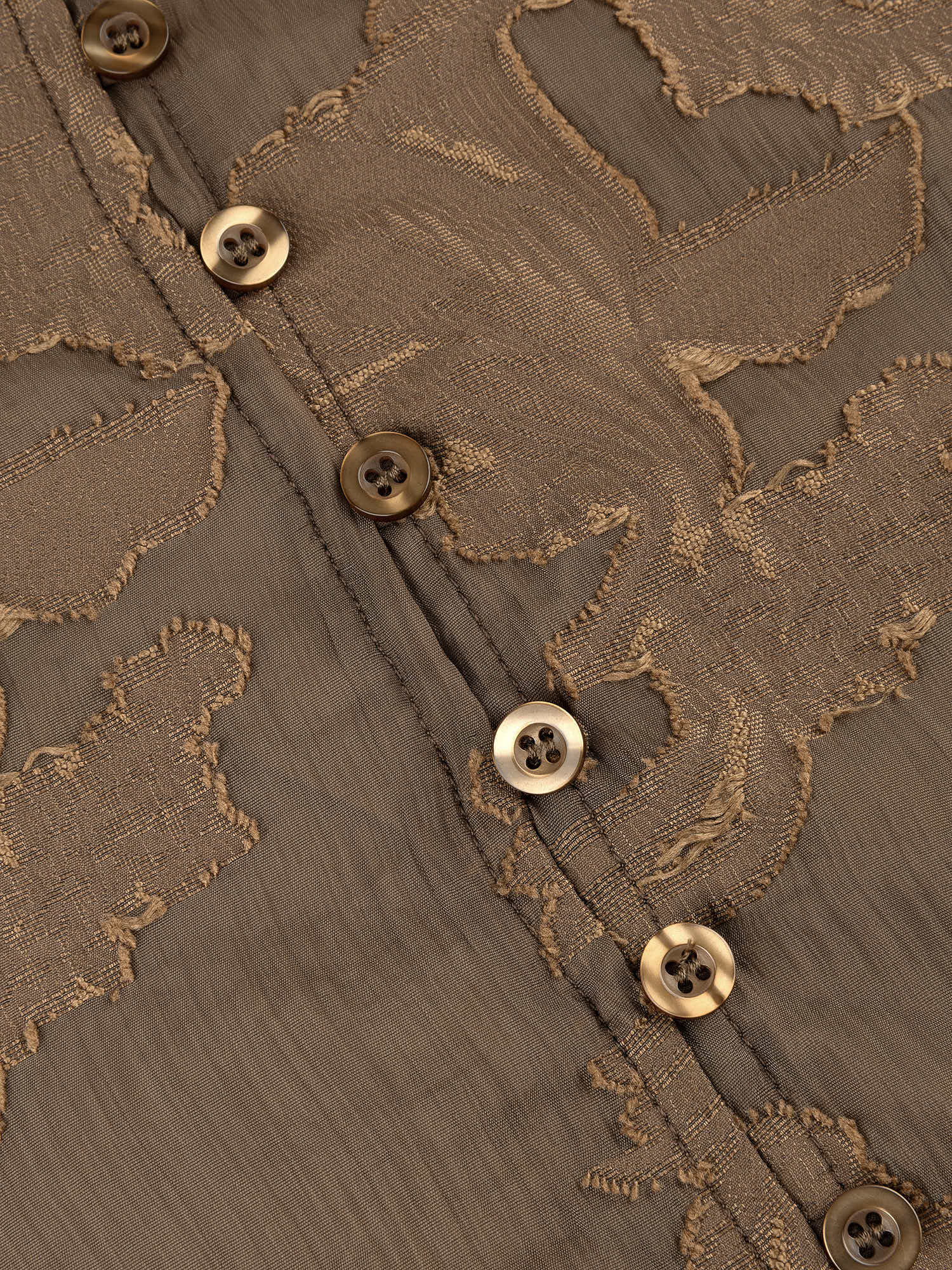 Blouse Gina | Coffee Brown - Afbeelding 3