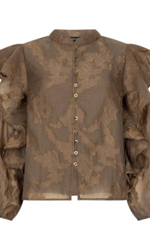 Blouse Gina | Coffee Brown