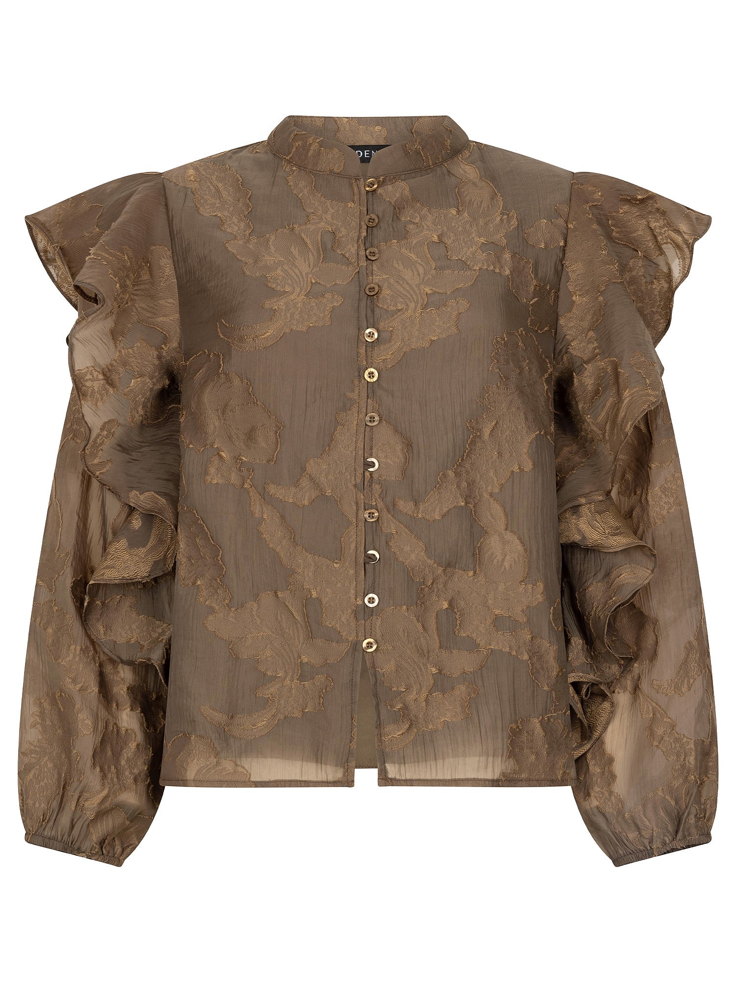 Blouse Gina | Coffee Brown