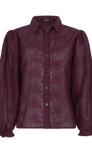 Blouse Victoria | Aubergine