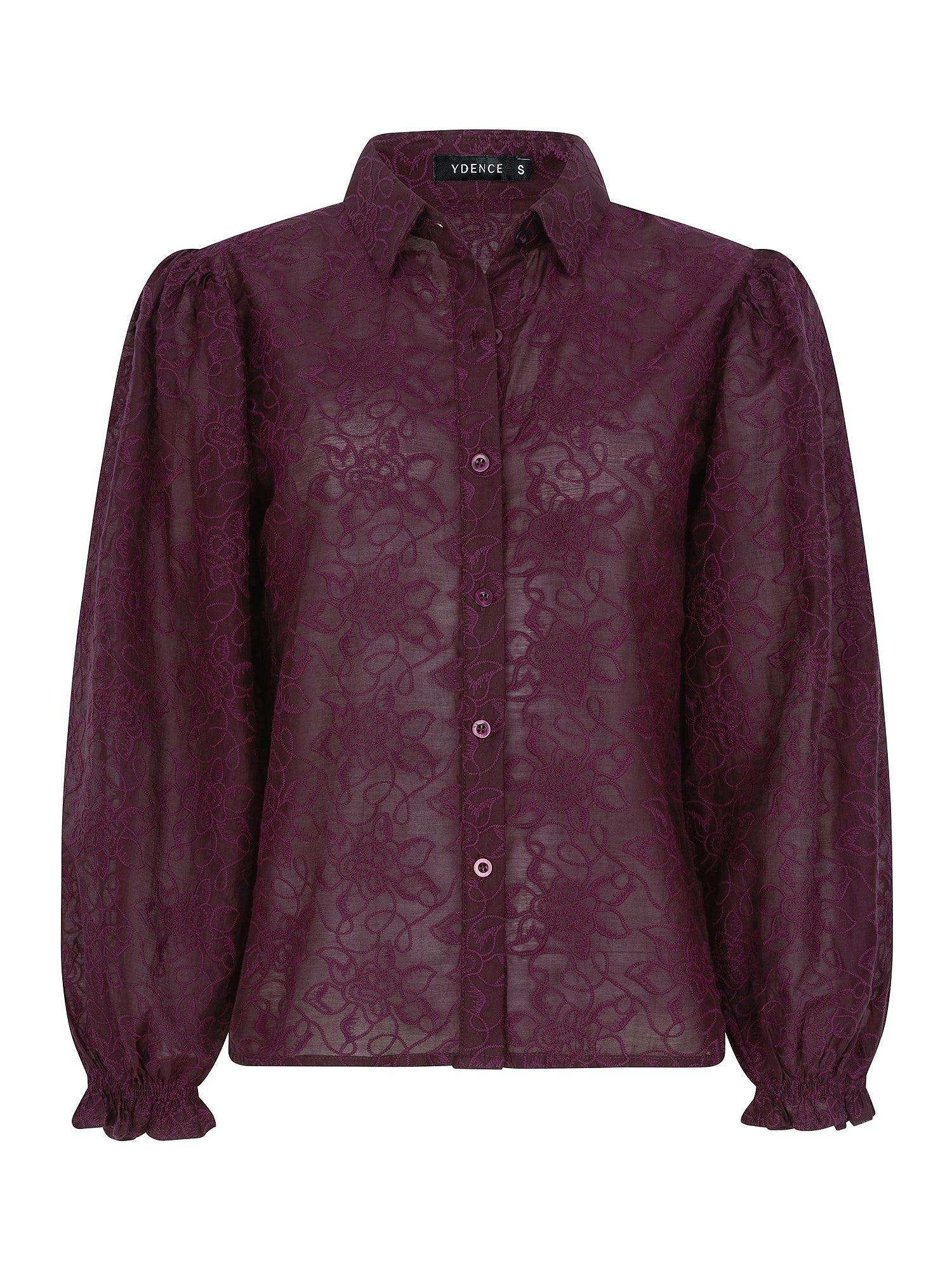 Blouse Victoria | Aubergine