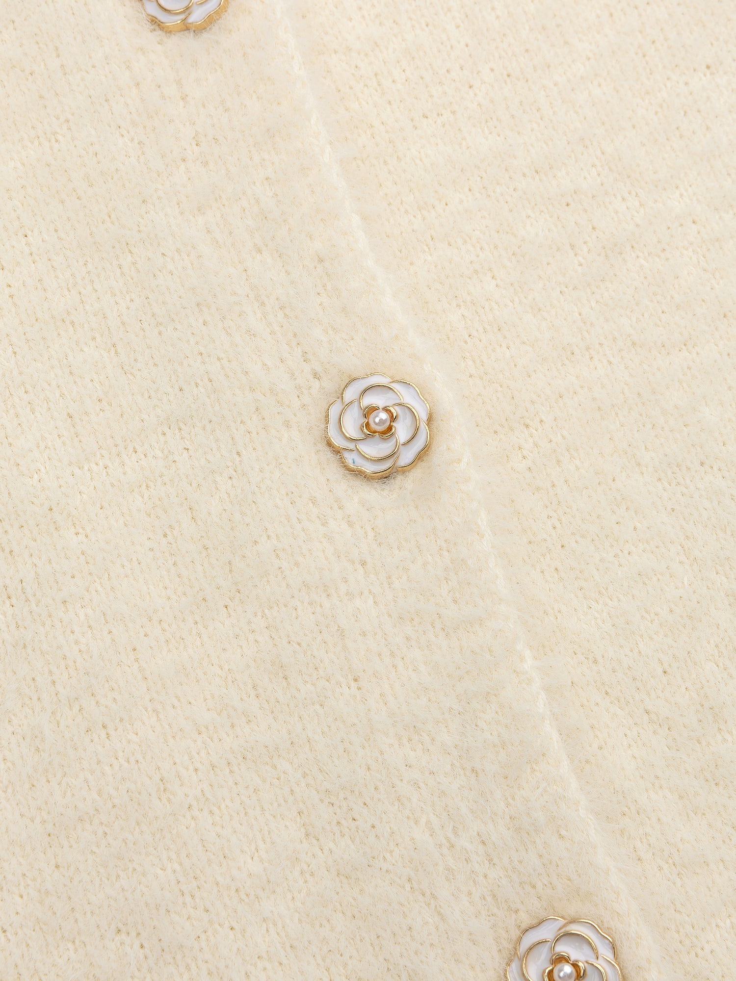 Cardigan Maaike | Offwhite - Afbeelding 3