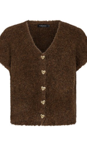 Cardigan Rochelle | Coffee brown