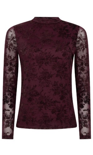 Top Anouk | Burgundy